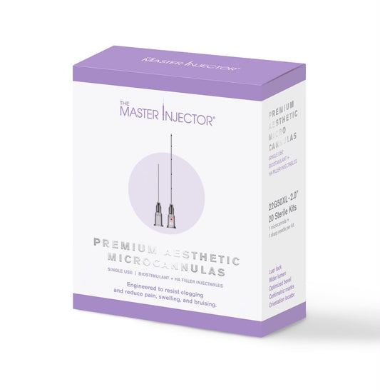 The Master Injector Premium Aesthetic Microcannulas